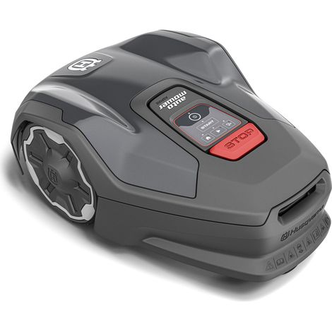 Robot tondeuse Husqvarna Aspire Automower – Surface d'action jusqu'à 400 m² – Compatible application – Protection contre le gel