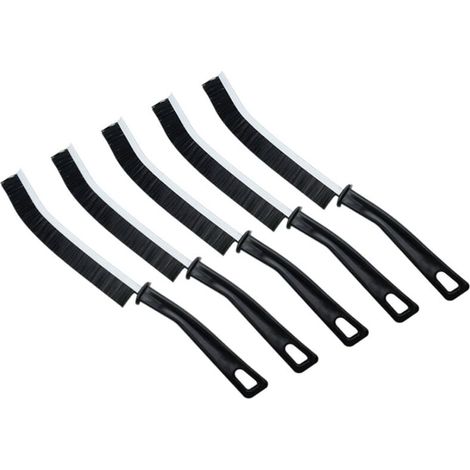 Set mit 5 multifunktionalen Reinigungsbürsten für Bad, Toilette, Küche, Fenster, Türen und Fugen, verdickt (1/4)