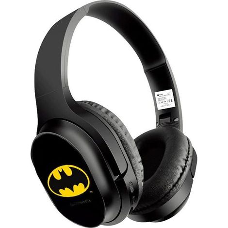 ERT Group Casque stéréo sans fil avec micro Batman 002 DC noir