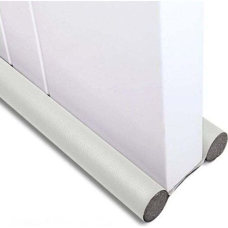 Garden FuturePare-brise de bas de porte, XU, Insonorisé, Coupe-vent, Anti-poussière, Anti-lumière, Anti-insectes, 93 cm (blanc) - KZQ (1/4)