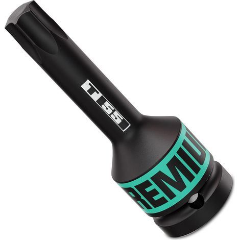 Schlagnuss Torx T55 1/2 Zoll Antrieb Chrom-Molybdän-Stahl für Auto & Heimwerker