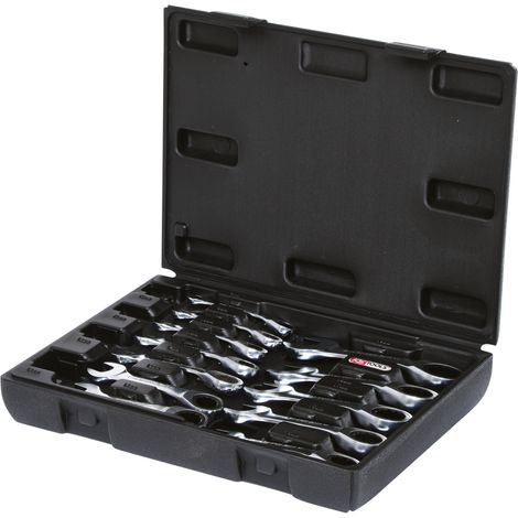 KS TOOLS GEARplus Ratschenringmaulschlüssel-Satz, kurz, 12-tlg ( 503.4652 )