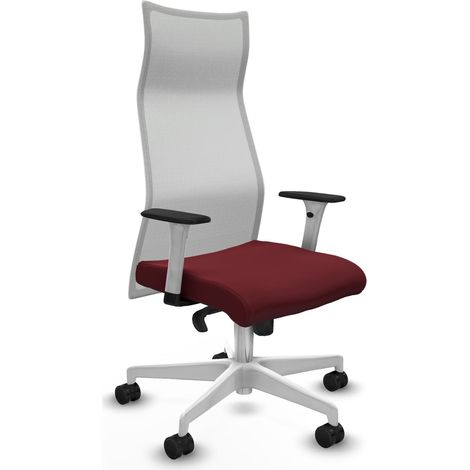 Silla de Oficina Albacete Piqueras y Crespo B1B026N Granate