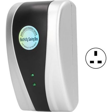 Lot d'1 boîte économiseur d'électricité 30KW pour maison, stabilisateur de tension 90-250V avec condensateur, prise UK. (1/5)