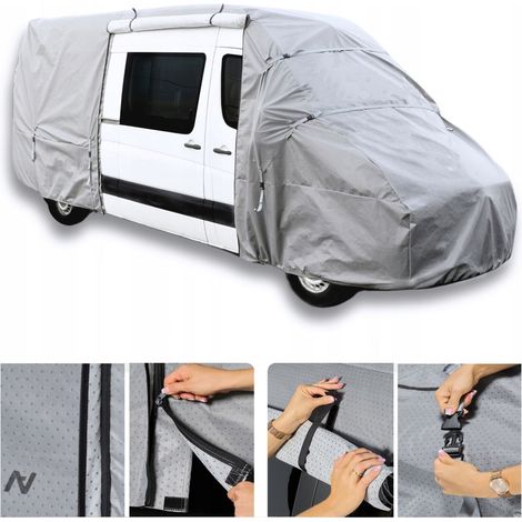Telo di copertura per camper BUS 580-610 cm, 4 strati + 5 cinghie (1/5)