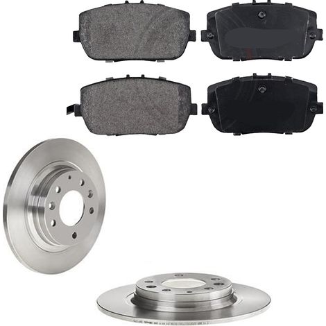 KIT FRENI POSTERIORI compatibile con MAZDA MX-5 III (NC) - DISCHI + PASTIGLIE OEM: FDB1894 / 17094 /SOSTITUZIONE DIRETTA/BASSA POLVERE/SILENZIOSO (1/5)