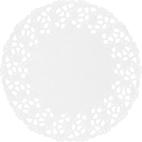 Garcia de Pou 250 unità Round Doilies, carta, bianco, 9 x 30 x 30 cm (1/4)