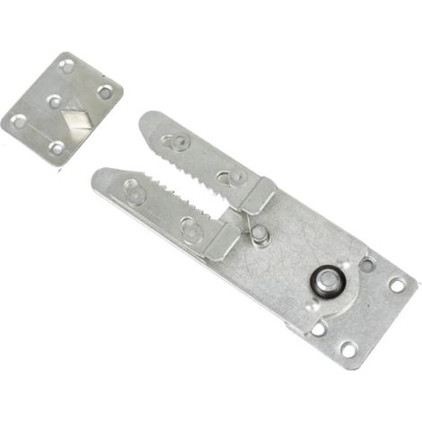 Bisagras ajustables para sofás, de 160 mm de longitud, que evitan arañazos y deslizamientos (4 bisagras, diámetro del orificio: 6 mm). (1/5)