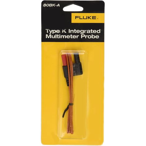 Fluke 80BK-A sonda di temperatura nera e rossa (1/2)