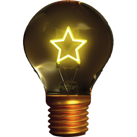 SBS Lampadina Decorativa Luce Stella