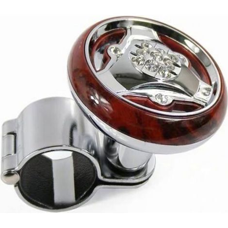 Universal Voiture Camion Volant Aide Molette Boule Spinner Tracteur Poignée - Placage CLE A MOLETTE