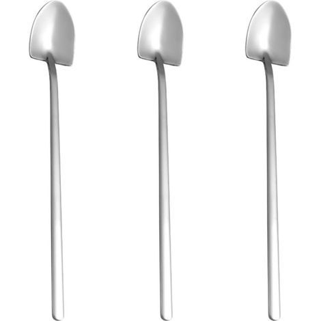 Operitacx Cuillères à Glace et Anti-rouille en Acier Inoxydable Lot de (1/5)