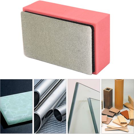 Disques de polissage diamantés manuels pour le polissage des carreaux de céramique, du béton, du verre, de la pierre, du granit et du marbre. Deux disques de polissage diamantés grain 120. (1/5)