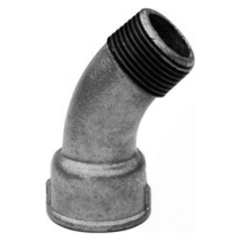 CURVA 45Â° MACHO-HEMBRA FIG. 40 GALVANIZADO 3/4"-ATUSA