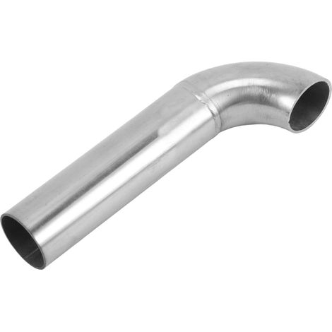 1.1" OD 90° Coude A Mandrin 3.9" Longueur T304 Acier Inoxydable Tube Echappement Polissage l Tube Prolonge Pour Soudage Main Courante Escalier HVAC (1/5)