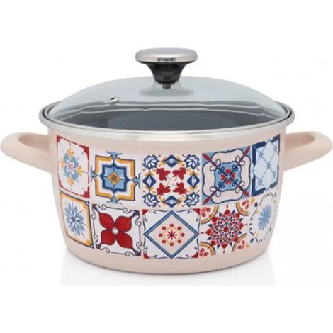 Olla esmaltada Porto 24 cm 6,0 l METALAC