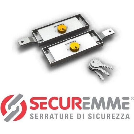 Serratura Per Serranda Laterale Cilindro Fisso Tondo - DX/SX accoppiate KA (2285XZB4508XX3) (1/2)