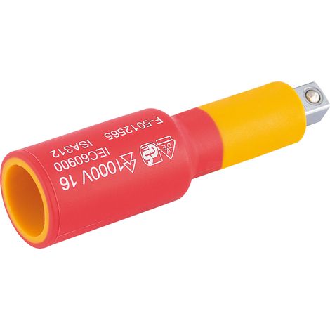 Draper 32042 Draper Expert VDE Approved Fully Insulated Extension Bar, 1/4"" Sq. Dr., 50mm (1/5)