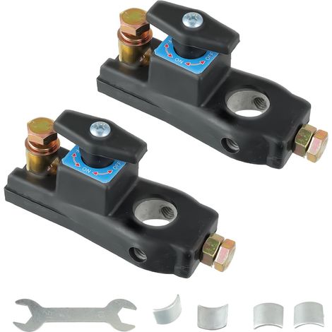 Car Battery Main Switch 12V 24V Battery Stop Isolator Switch Universal for Car Motorcycle Boat Caravan Yacht Bus Boat Travel (1/5)