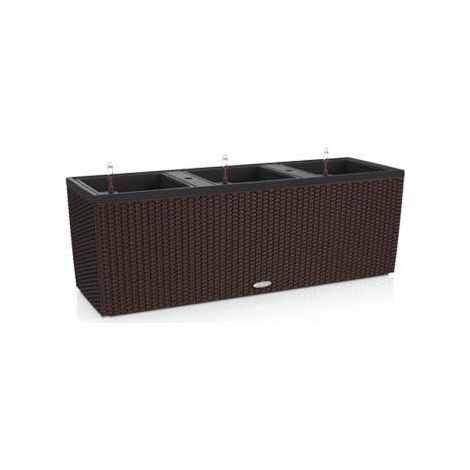 LECHUZA® Pflanzkasten TRIO Cottage 40 Weiß mit 3 Einsätzen All-in-One (1/5)