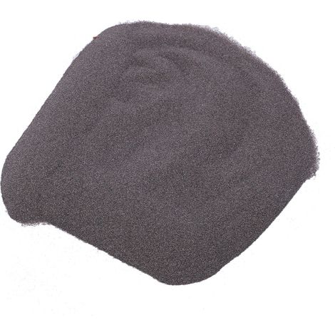 1 kg de sable d'alumine fondue brune (oxyde d'aluminium), abrasif pour pistolet et cabine de sablage, grain 24