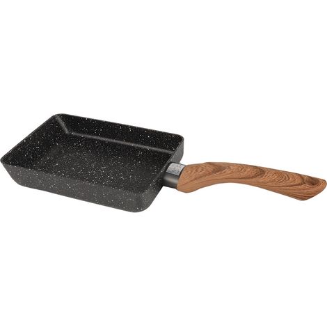 Verdickte, antihaftbeschichtete Aluminium-Bratpfanne zum Kochen (1/5)