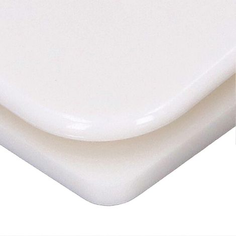 Lot de 6 pinces à rideau de douche blanches auto-adhésives, 4,5 x 5 cm, convenant aux salles de bains, chambres, salons et cuisines. (1/3)
