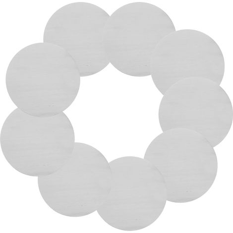 Plaques Forte 30pcs Adhésives Métalliques 6cm Fer Rondes en Support Magnétique Fixation Compacts pour Téléphone pour Voiture et Bureaux (1/5)