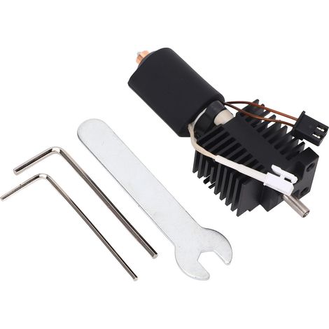 Hotend – imprimante 3D, Kit en acier trempé, extrudeuse assemblée résistante aux hautes températures avec dissipateur thermique pour K2 Plus (1/5)