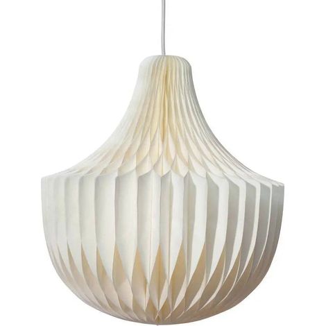 [GEBRAUCHT] B-Ware Pr Home Lampenschirm Vicky Leuchtenschirm Papier Weiß Deckenlampe