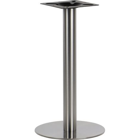 Base de mesa SH-3001-1/S de acero inoxidable cepillado - 39,5 cm (1/5)