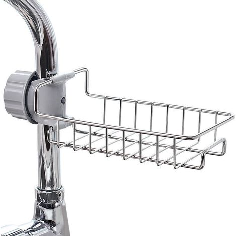 Porte Savon pour Etagere Douche - INOX Support Shampoing Douche sans Perçage pour Tringle 15-20mm