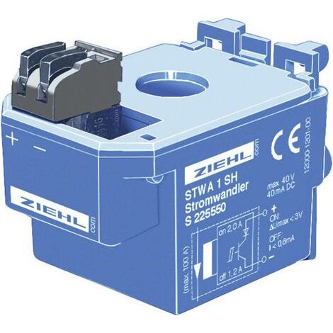 Convertisseur de courant Ziehl STWA 1 H 100 A (max.) 1 pc(s) Q06036 (1/2)