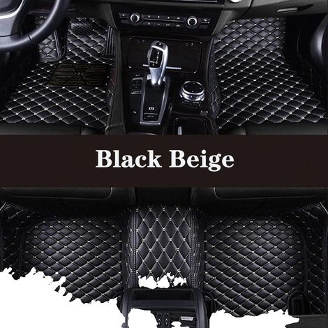 Tapis de sol de voiture, design luxueux, facile à nettoyer, tapis de sol 3 pièces-3 (1/2)