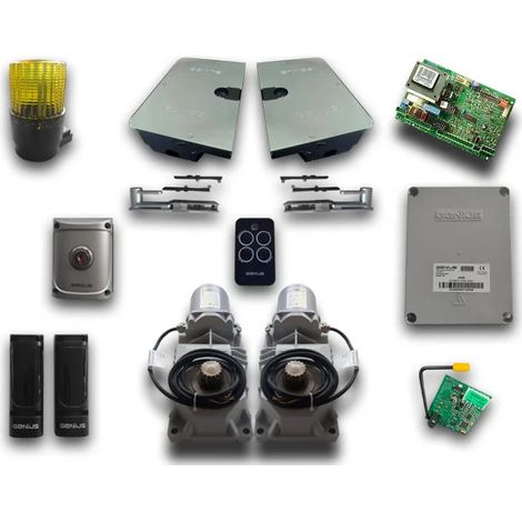genius kit automatisme roller + caisses 433 MHz 230v emp5170208box (1/3)
