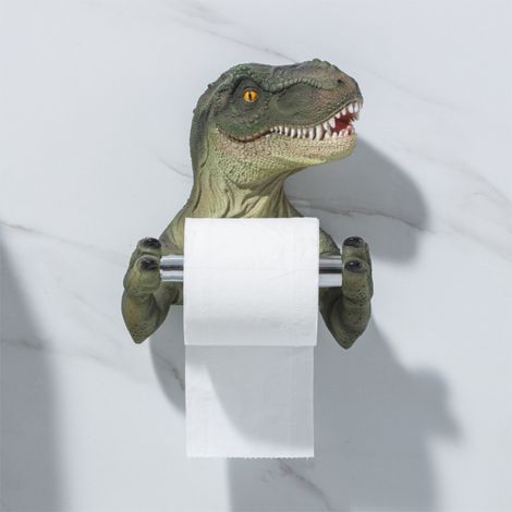 Toilettenpapierhalter, Dinosaurierfrei, perforierter Taschentuchhalter, Toile (1/5)