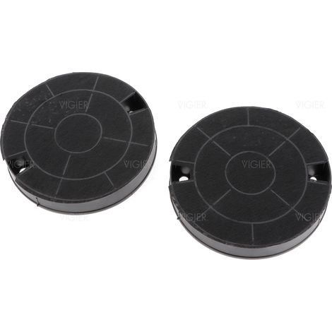 Lot de 2 filtres à charbons hotte Whirlpool Type 29 190x35mm 481249038013- Whirlpool (1/5)