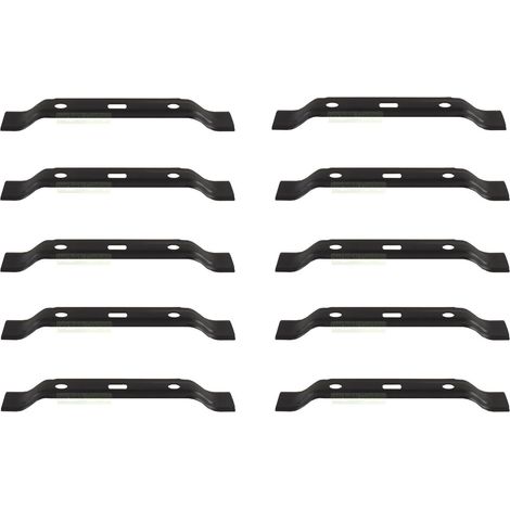 10X 19,8 CM lame pour robots tondeuse VIKING iMOW MI 422 422P 422.0 422.0P / 6301 702 0101 A (1/3)