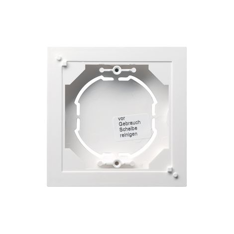 Gira Alloggiamento AP 1f piatto System 55 Bianco puro m [021927], 0219 27