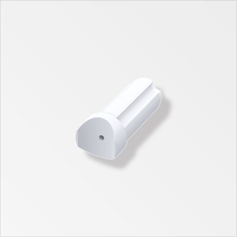 alfer Combitech connect Anschlusszapfen für Rundrohr PVC Ø 23,5 mm x 58 mm weiß