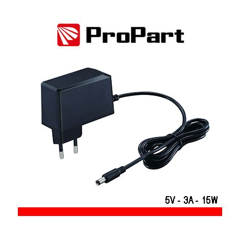 Alimentatore Switching tensione costante 5Vdc 3A (15W)