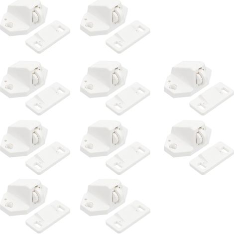 Loquets de porte en plastique résistants, lot 10 (1/5)