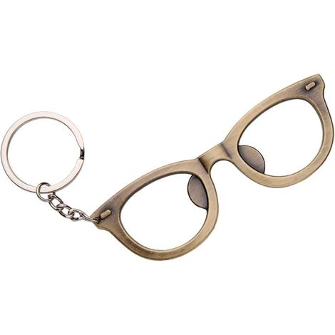 Décapsuleur pour lunettes de soleil, décapsuleur pour bouteille de bière en métal, porte-clés décapsuleur pour bouteille (1/4)