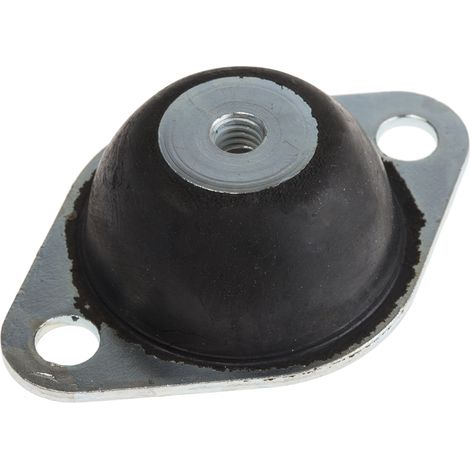 RS PRO M6 Ø 64mm capacité 3.5kg en Caoutchouc ( Prix pour 1 ) (1/2)