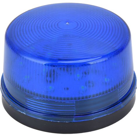 Feux LED 12V clignotants bleus, lampe de signalisation d'avertissement pour camion, feu de détresse routière, indicateur lumineux de sécurité (1/5)