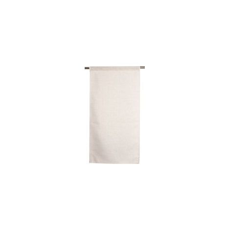 Paire de vitrages tamisant ecru et dore l. 60 x H. 120 cm (1/4)