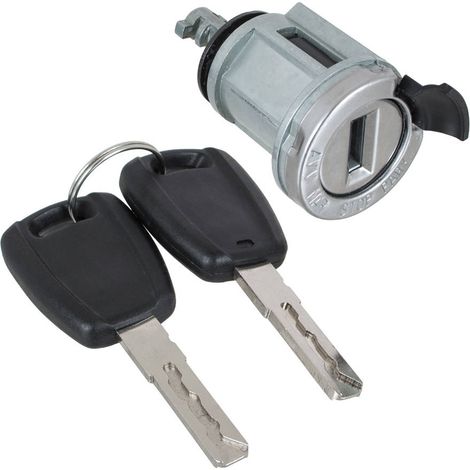 Fiat Punto 99-12 Zündschlosseinsatz + 2 Schlüsselset (1/5)