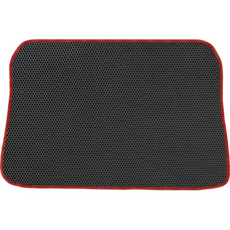 Tappetino per bagagliaio in EVA a nido d'ape per Volkswagen Polo III Hatchback dal 1999 al 2001 - NERO (1/5)