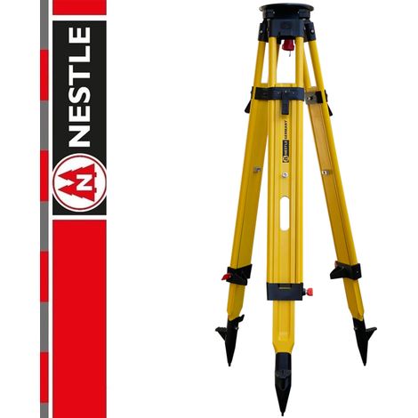 Trépied en bois robuste avec double verrouillage, tête ronde, autobloquant, poids supporté par 7,0 kg (1/3)