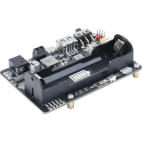 Gestionnaire d'énergie solaire, panneau solaire 5-24 V, MPPT, port USB, support de batterie 18650, prise PH-2P, sortie 5 V, protection contre les surcharges (1/5)